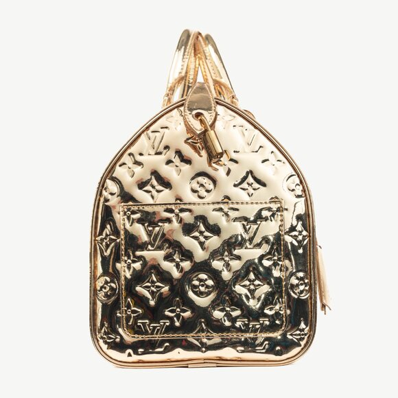 Louis Vuitton Speedy 30 Miroir Dore Monogram Miroir Boston Bag - Picture 3 of 14